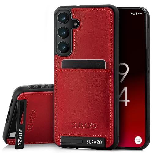 SURAZO Premium Genuine Leather Back Case for Samsung Galaxy... - High-Tech & Électronique Amazon Royaume-Uni à 8.10€