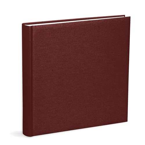 Mareli Photo Album 31 x 31 cm Bordeax Cotton Fabric Cover... - Jardin & Extérieur en promo à 13.84€