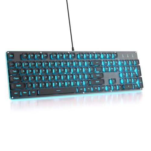 iTastatur Clavier de jeu punk à 104 touches noir carré... - High-Tech & Électronique Amazon France à 33.60€