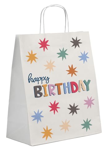 Folat 26871 Geburtstag Dekoration weiß mit bunten Sternen... - Toys & Games Amazon Germany à 4.49€