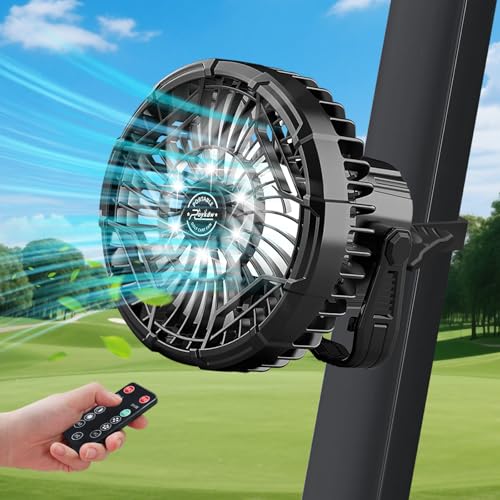 Roykaw Ventilador portátil recargable para carrito de golf... - Sports & Fitness Amazon Espagne à 69.40€