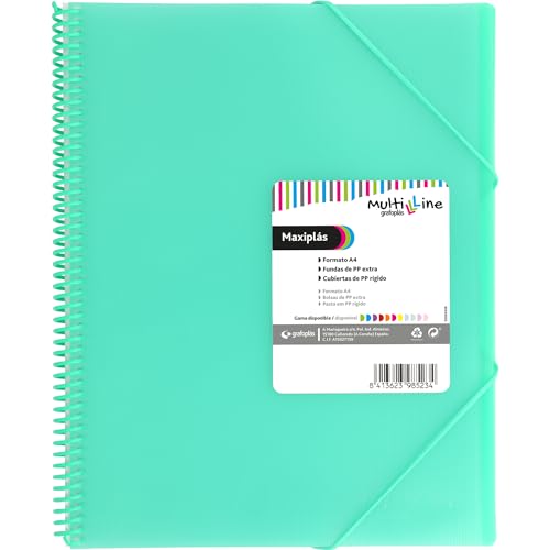 Grafoplas - Carpeta con Fundas Transparentes A4 Maxiplás... - Home & Kitchen Amazon Spain à 5.89€