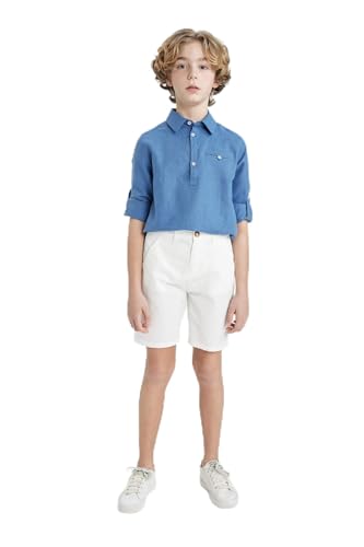 DeFacto C2955a8 Pantaloncini, Bianco Sporco, 13-14 Anni... - Maison & Cuisine Amazon Italie à 11.69€