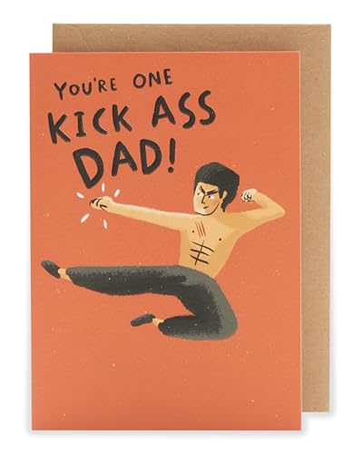 Kindred - Kick Ass Dad - Father's Day Card - Auto & Moto Amazon Royaume-Uni à 2.25€