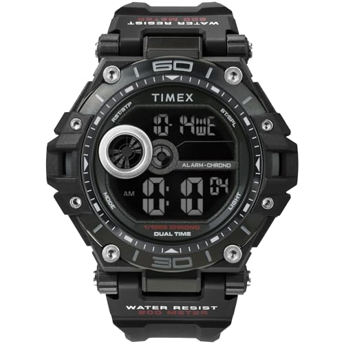 Timex Orologio sportivo da uomo, 52 mm, cinturino in resina... - Sports & Fitness Amazon Italie à 26.99€