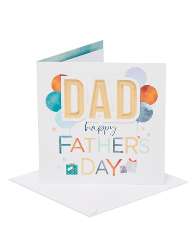 UK Greetings Father's Day Card for Dad - Balloons & Gifts... - Sports & Fitness Amazon Royaume-Uni à 2.00€