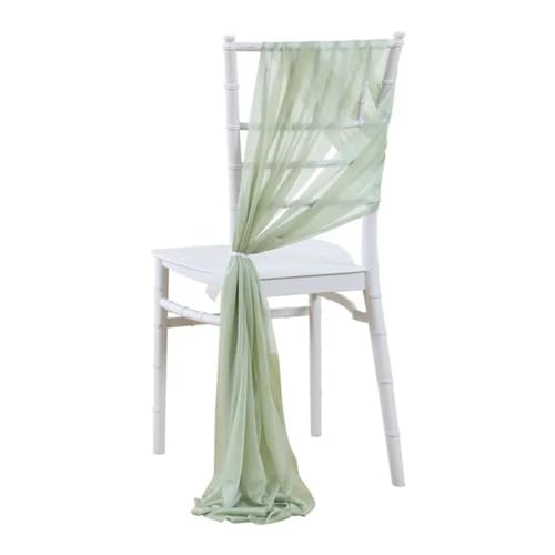 10/50 pcs as Chiffon Chair Sashes Wedding Chair Decoration... - Maison & Cuisine Amazon Royaume-Uni à 9.40€