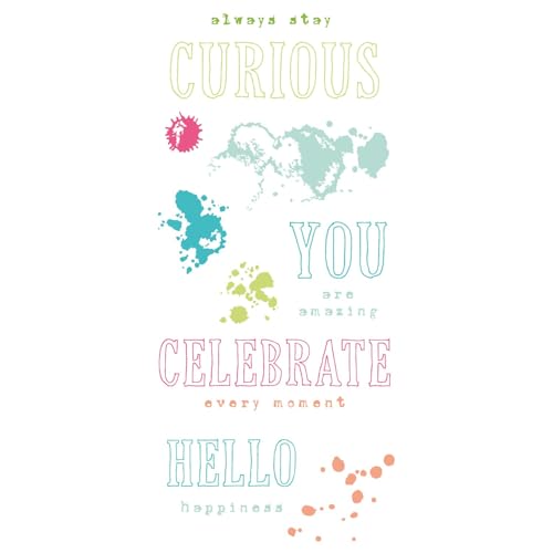Sizzix Transparente Stempel – Hello You Sentiments by 49... - Maison & Cuisine en promo à 10.13€