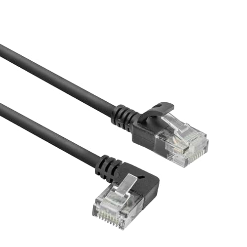 ACT Cavo di rete CAT6A ad angolo di 90° a sinistra, U/UTP... - High-Tech & Électronique Amazon Italie à 6.38€