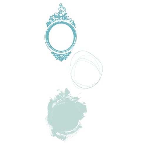 Sizzix Timbri trasparenti stratificati - Artsy Regal Frame... - High-Tech & Électronique en promo à 6.49€