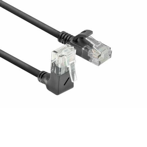 ACT Câble réseau CAT6A coudé à 90° vers le haut, câble LAN... - High-Tech & Électronique Amazon France à 5.23€