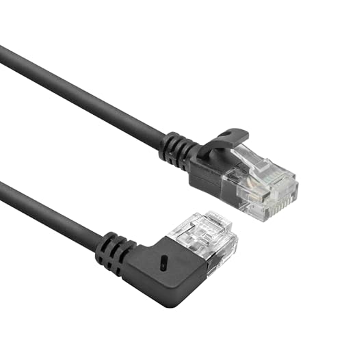 ACT Cable de red CAT6A acodado 90° hacia la derecha, U/UTP... - High-Tech & Électronique Amazon Espagne à 9.10€