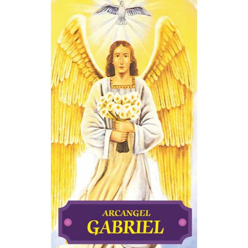 Estampa Religiosa ARCANGEL Gabriel, Religion/Religious Card - Jardin & Extérieur Amazon Espagne à 1.80€