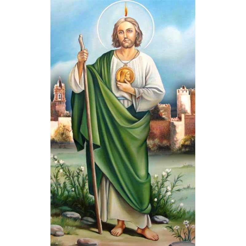 Estampa Religiosa San Judas del Estudiante... - Auto & Moto Amazon Espagne à 1.80€