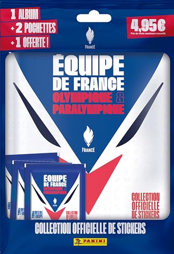 Panini Equipe DE France Olympique & PARALYMPIQUE Album + 2... - Jouets & Jeux en promo à 3.23€
