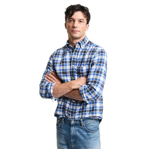 REG Texture à Carreaux, Bleu océan, L - Auto & Moto en promo à 62.70€