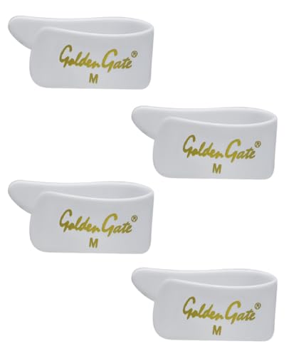 Golden Gate Plettro medio per pollice, 4 pezzi, bianco, in... - Musique & Instruments Amazon Italie à 15.63€