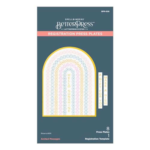 Spellbinders BPR-006 Pressplatte und Stanzformen-Set mit... - Maison & Cuisine Amazon Allemagne à 12.75€