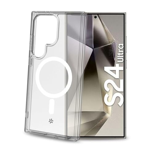 Celly Handyhülle, weiß, transparent, Galaxy S24 Ultra - Amazon Allemagne à 7.58€