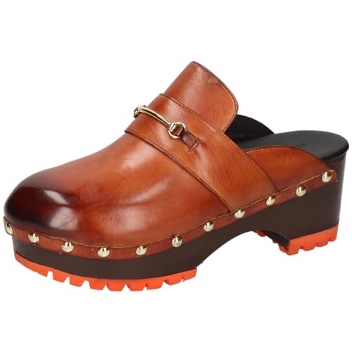 Melvin & Hamilton Flora 2, Clog Donna, Marrone, 37 EU - Nouvelle promo Amazon à 51.86€