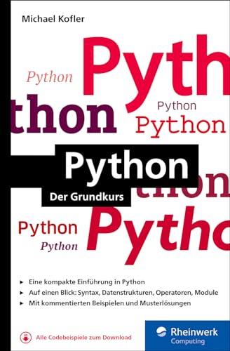 Python: Der Grundkurs - Amazon Allemagne à 6.90€