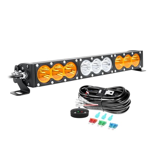 Willpower 17 Zoll 90W Led Arbeitsscheinwerfer Bar 12V 24V... - Auto & Moto Amazon Allemagne à 19.99€