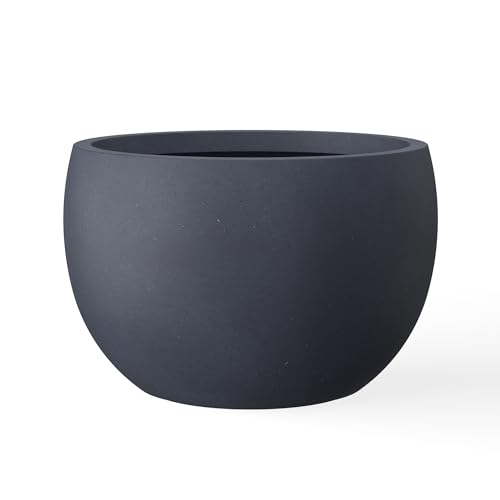 Kante Pot de Fleurs Rond en béton pour extérieur/intérieur... - Jardin & Extérieur Amazon France à 55.49€