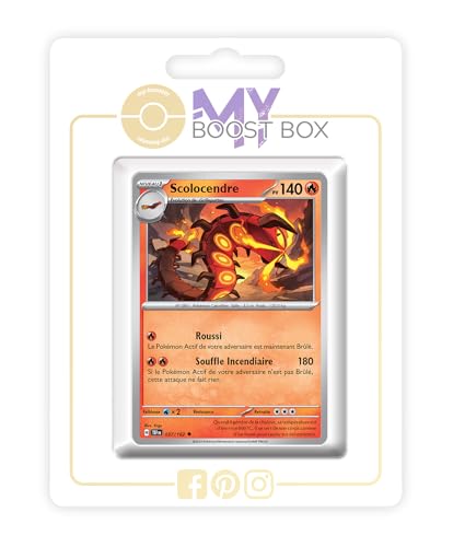 Scolocendre 037/162 Reverse - Myboost X Écarlate et Violet... - Jouets & Jeux Amazon France à 3.79€