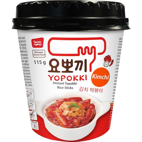 YOPOKKI - Instant Topokki Kimchi - 1 X 115 GR - High-Tech & Électronique en promo à 1.69€