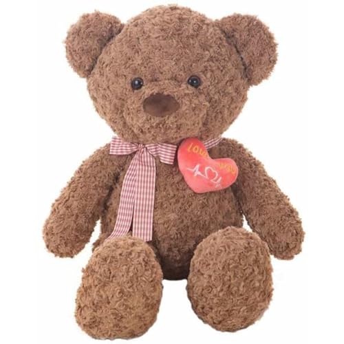 LLOPIS Bär Old Herz, 135 cm, 2 Farben, Braun, Beige - Maison & Cuisine Amazon Allemagne à 18.48€