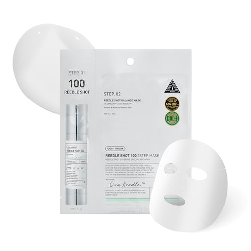 VT COSMETICS Reedle Shot 100 2-Step Mask (1.5 g) - Beauté & Parfums Amazon Espagne à 2.80€