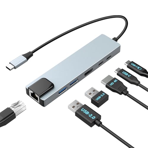 Moman Docking Station USB, Hub USB C 6 en 1 con 100W PD... - High-Tech & Électronique Amazon Espagne à 21.99€