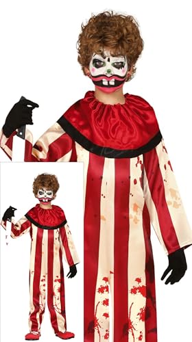 FIESTAS GUIRCA Disfraz de Payaso de Terror a Rayas para... - Jouets & Jeux Amazon Espagne à 15.38€