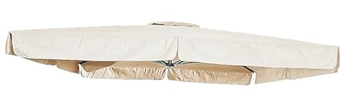 GARDENIA Telo Ricambio Ombrellone 3x3, Ecrù - Garden & Outdoor Amazon Italy à 55.16€