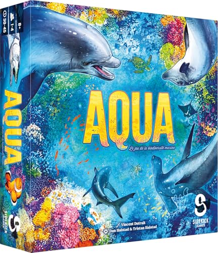 Asmodee - Sidekick Games - Aqua - Jeux de société - Jeux de... - Jouets & Jeux Amazon France à 17.09€