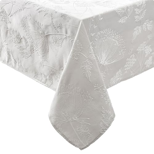 Laura Ashley Mantel de Tela Jacquard Bordada elevada... - Maison & Cuisine en promo à 19.46€