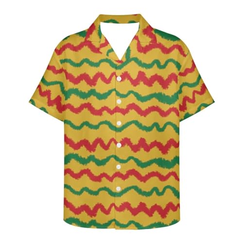 Printpub Camisa hawaiana de manga corta con botones para... - Mode & Vêtements en promo à 2.49€