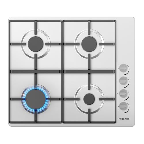 Hisense GM642XHS Built-in 60cm Gas Hob - Stainless Steel... - Sports & Fitness en promo à 59.00€