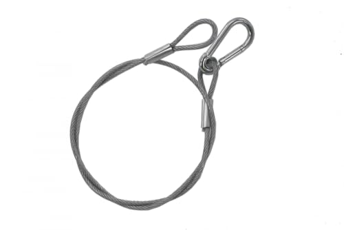 ALGAM LIGHTING Sicherheitsleinen 4 mm – 85 cm Schwarz –... - Maison & Cuisine en promo à 8.66€