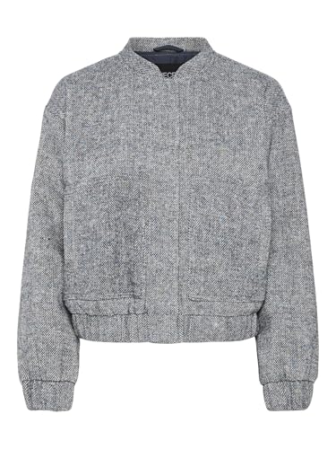 PIECES Pcpolly-Giacca Bomber BC, Ombre Blu, L Donna - Tech & Electronics Amazon Italy à 21.43€