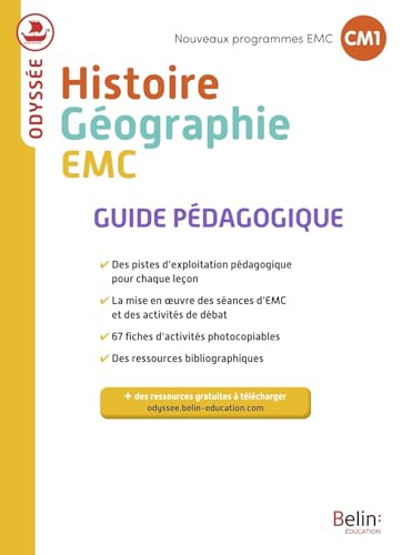 Histoire Géographie EMC CM1 Odyssée: Guide pédagogique - Livres & eBooks Amazon Espagne à 14.30€