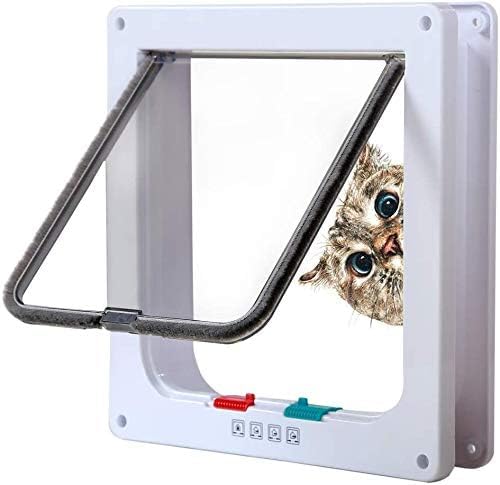 Puerta para Gatos clásica, 4 Opciones de Cierre Manual... - High-Tech & Électronique Amazon Espagne à 18.66€
