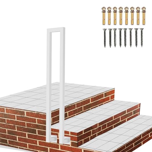 EsEntL Fit 1 Steps Stair Railing, Wrought Iron Handrail... - Maison & Cuisine Amazon Royaume-Uni à 68.99€