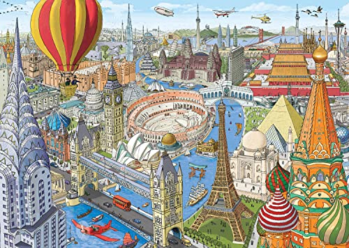 Ravensburger Around the World in 80 Days 1000 Piece Jigsaw... - Jouets & Jeux en promo à 6.00€