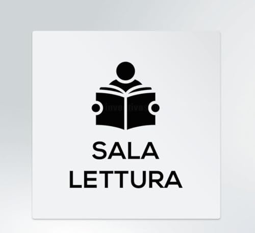 GLOBAL CARTELLO SEGNALETICO QUADRATO - Sala lettura... - Fournitures Bureau Amazon Italie à 1.99€