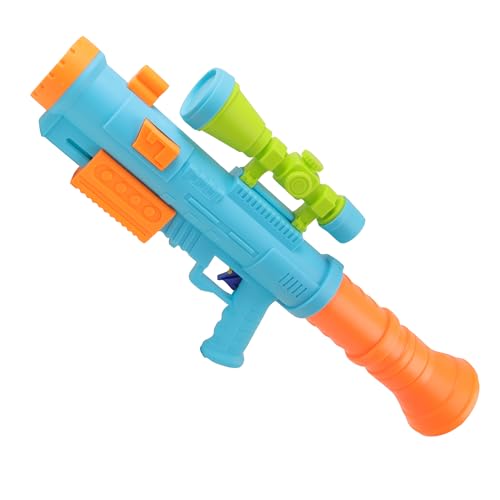 BLUE SKY - Pistolet à Eau À Pompe avec Lunette De Visée... - Toys & Games Amazon France à 7.20€