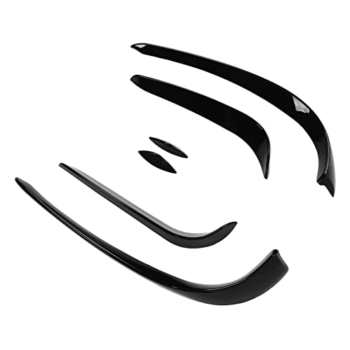 Alerón de Parachoques Delantero de Coche, Conjunto Negro... - Bricolage & Outils Amazon Espagne à 16.27€
