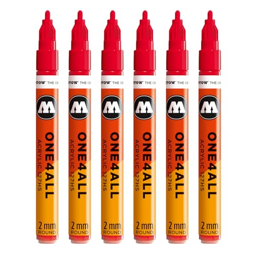 Molotow One4All 127HS Acryl Marker (2,0 mm Strichstärke... - Loisirs Créatifs Amazon Allemagne à 10.38€