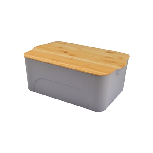 Homéa, Bo x Kunststoff mit Bambusdeckel, 5 l, 28 x 18 x... - Maison & Cuisine Amazon Allemagne à 11.35€