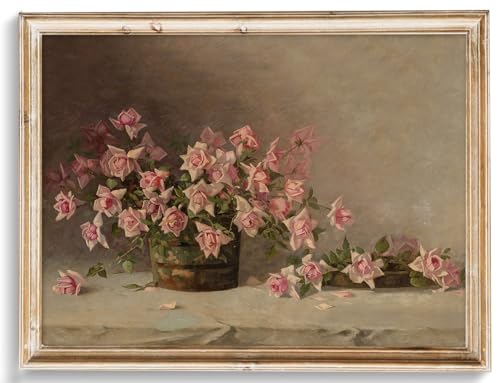 uniro Vintage Floral Wall Art, French Country Wall Decor... - Sports & Fitness en promo à 1.00€